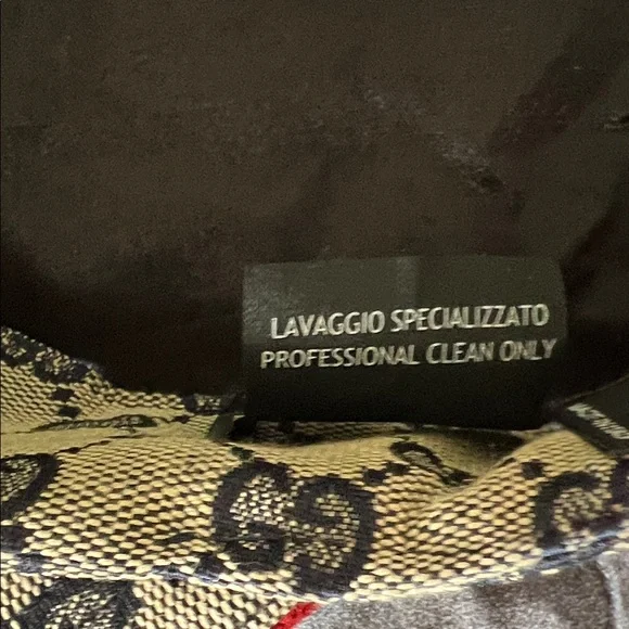 Gucci Beige Visor with Red and Blue Accents - Picture 3 of 4